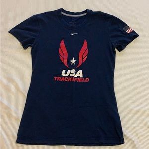 Nike USA track & Field Dri fit tshirt